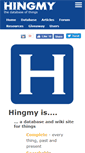 Mobile Screenshot of hingmy.com